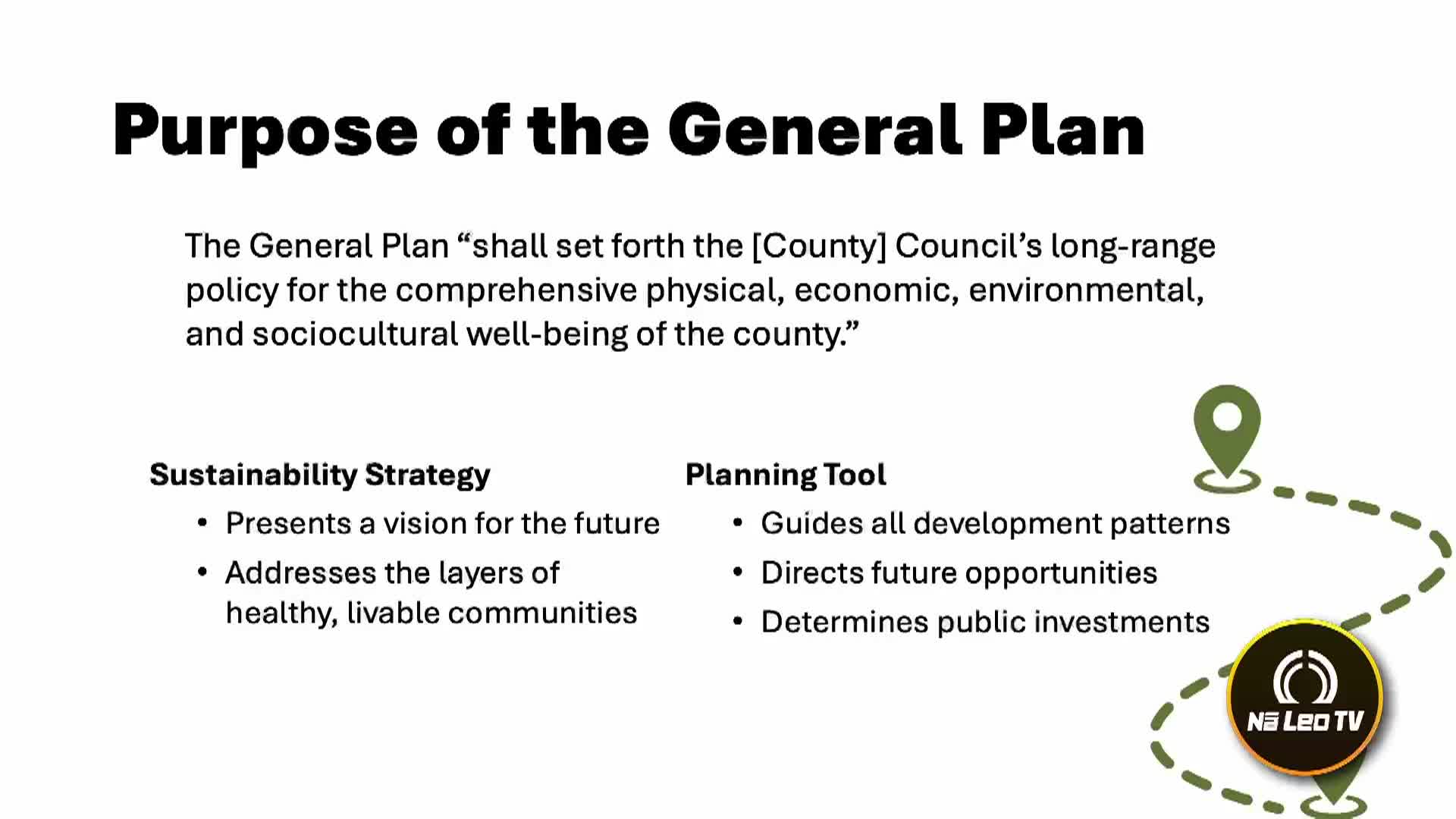 County of Hawaii General Plan Comprehensive Review 2024 Promo