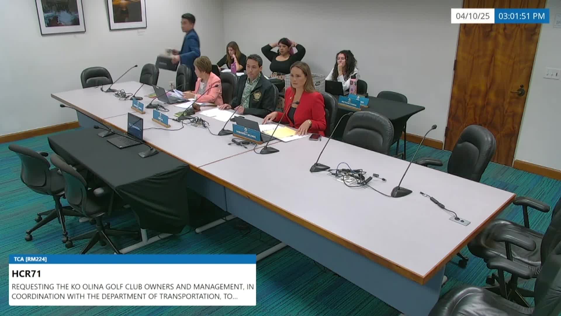 Hawaii State Legislature: TCA/EIG