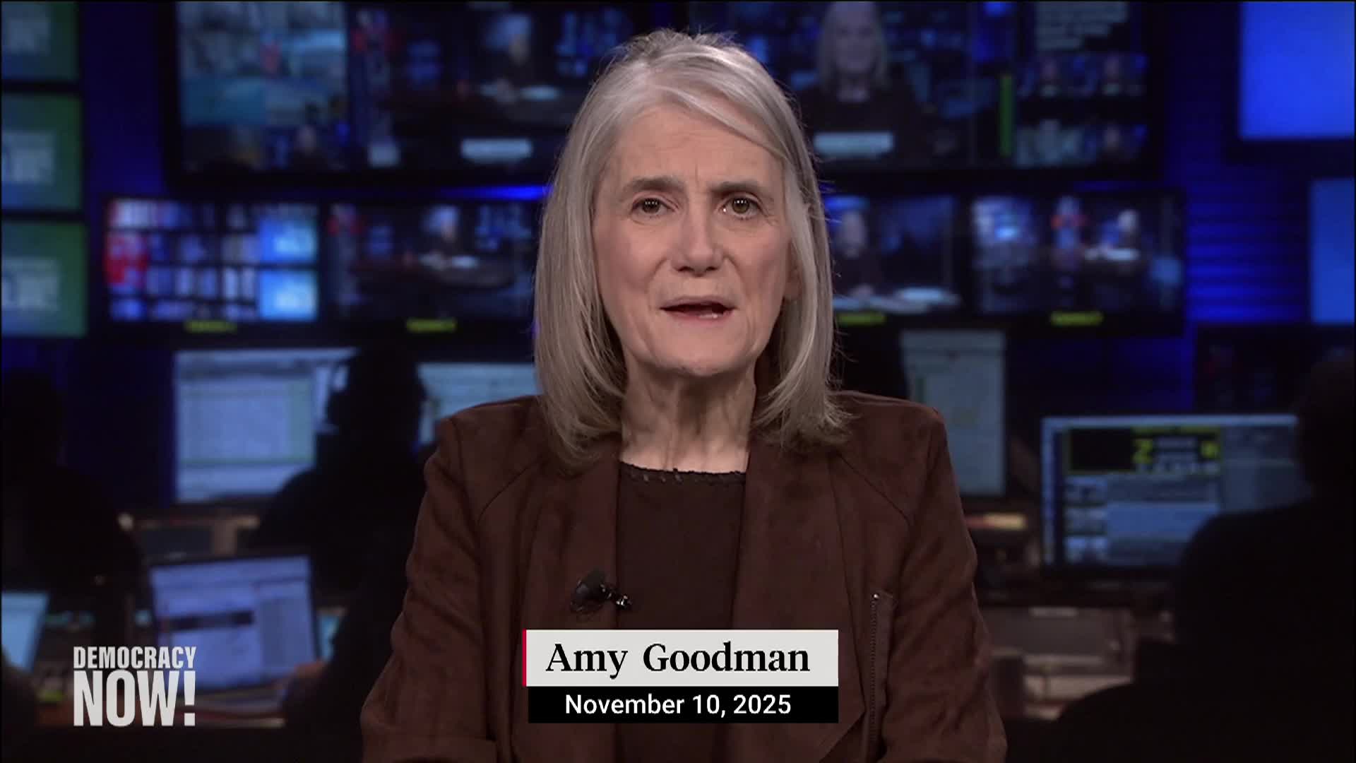 Democracy Now 11/10/2025