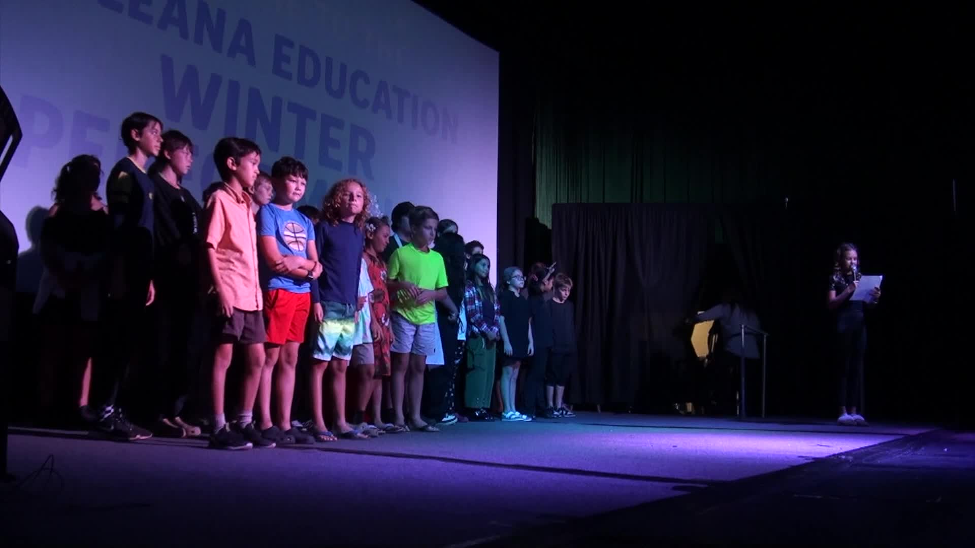 Kuleana Education Academy Winter Performance