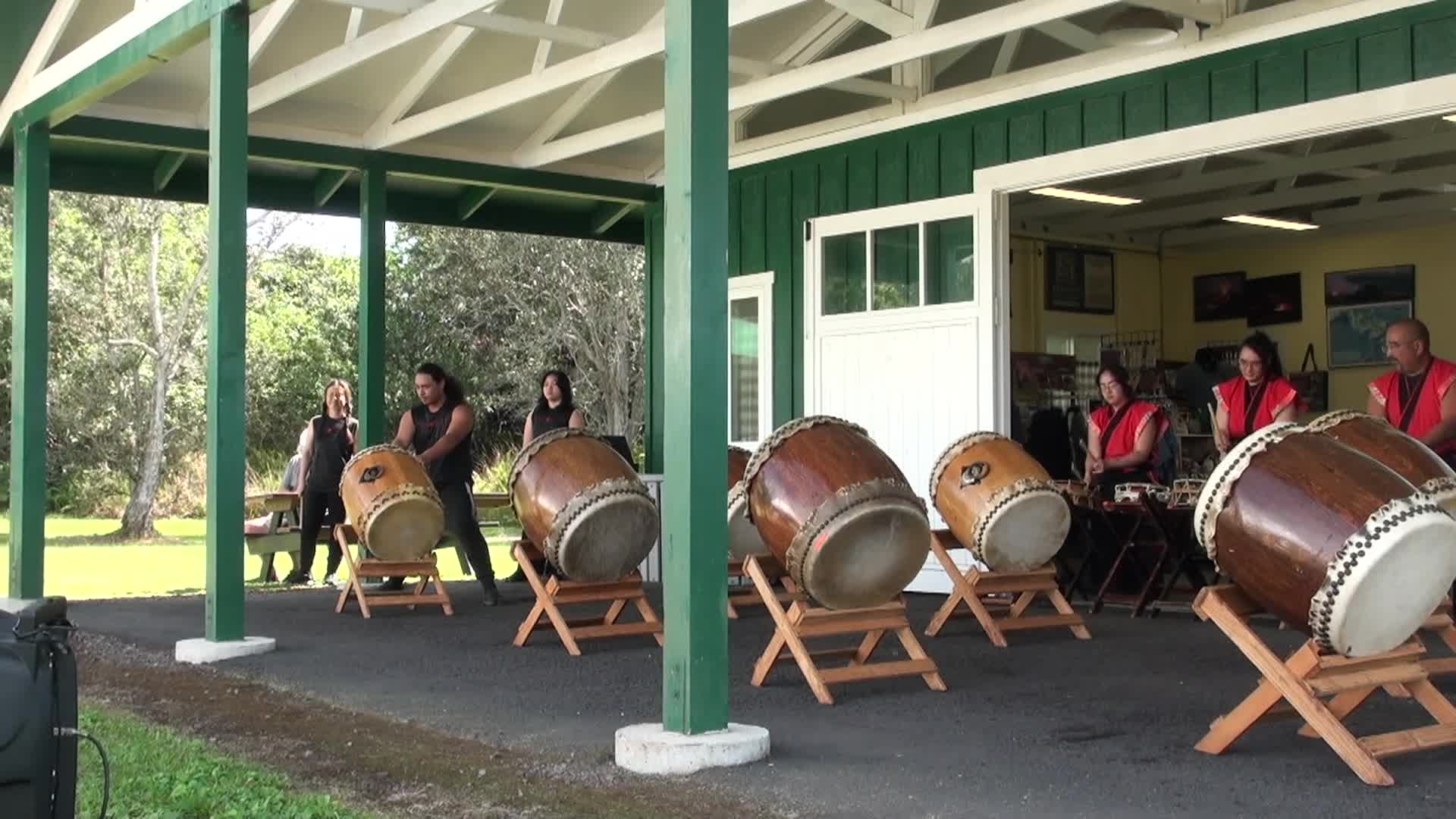Puna Taiko at Kahuku Park