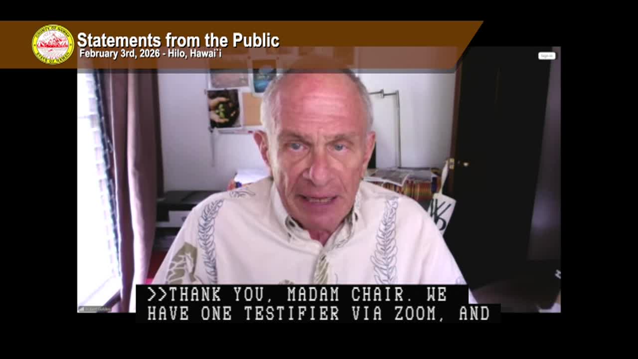 Planning, Land Use, and Economic Development: 21st Session