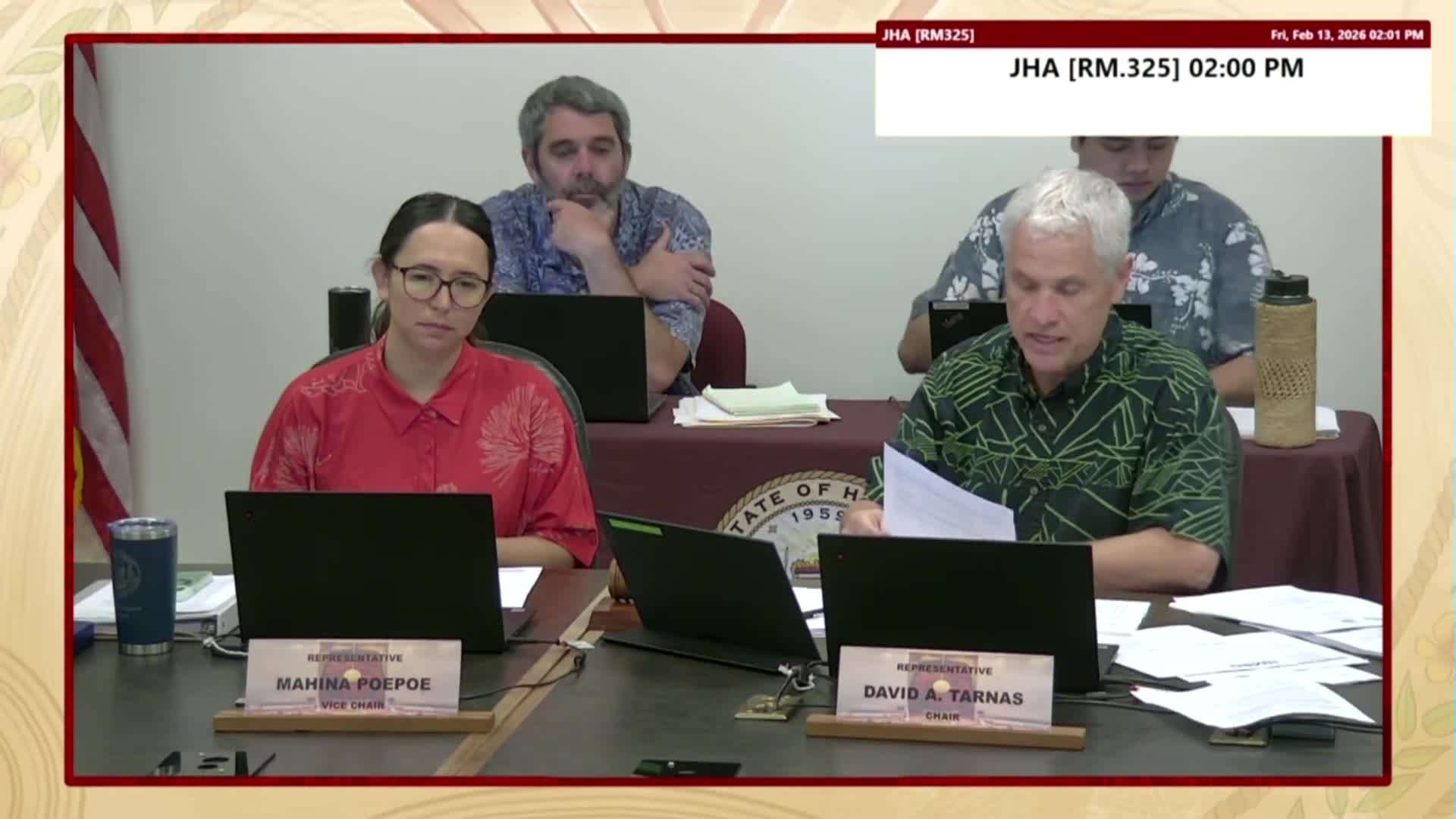 Hawaii State Legislature: Judiciary & Hawaiian Affairs