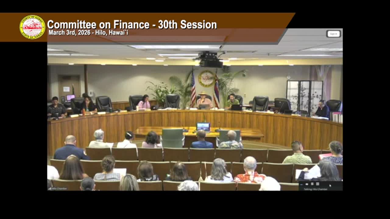 Finance: 30th Session