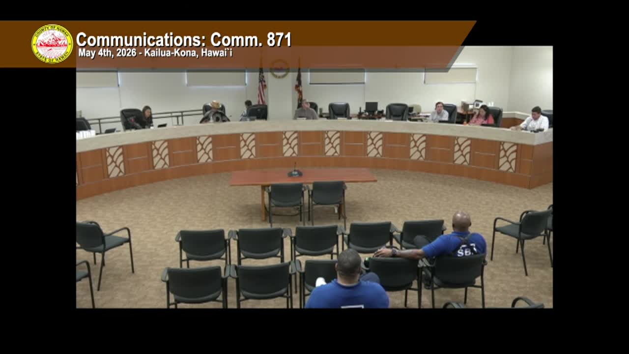 Communications, Reports, and Council Oversight: 19th Session