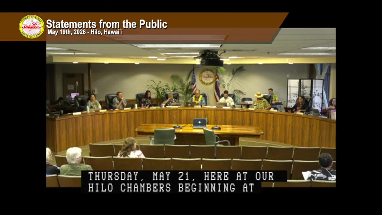Public Hearing: Property Tax