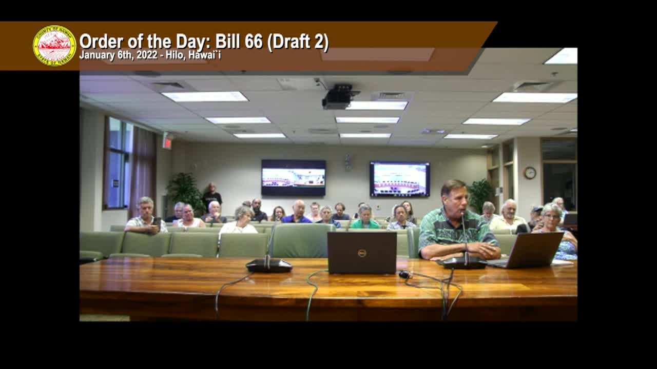 Hawaii County Council: 41st Session, Pt. 2