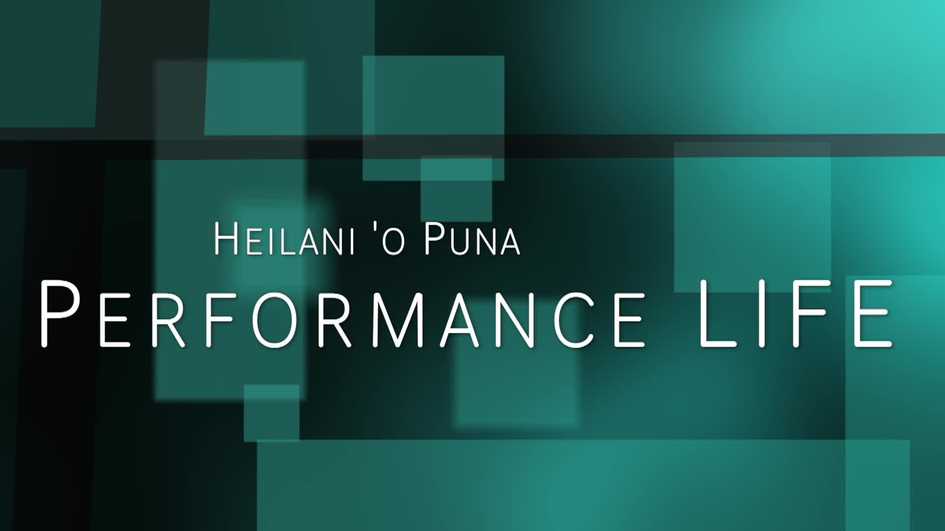 Performance Life: Ep. 1