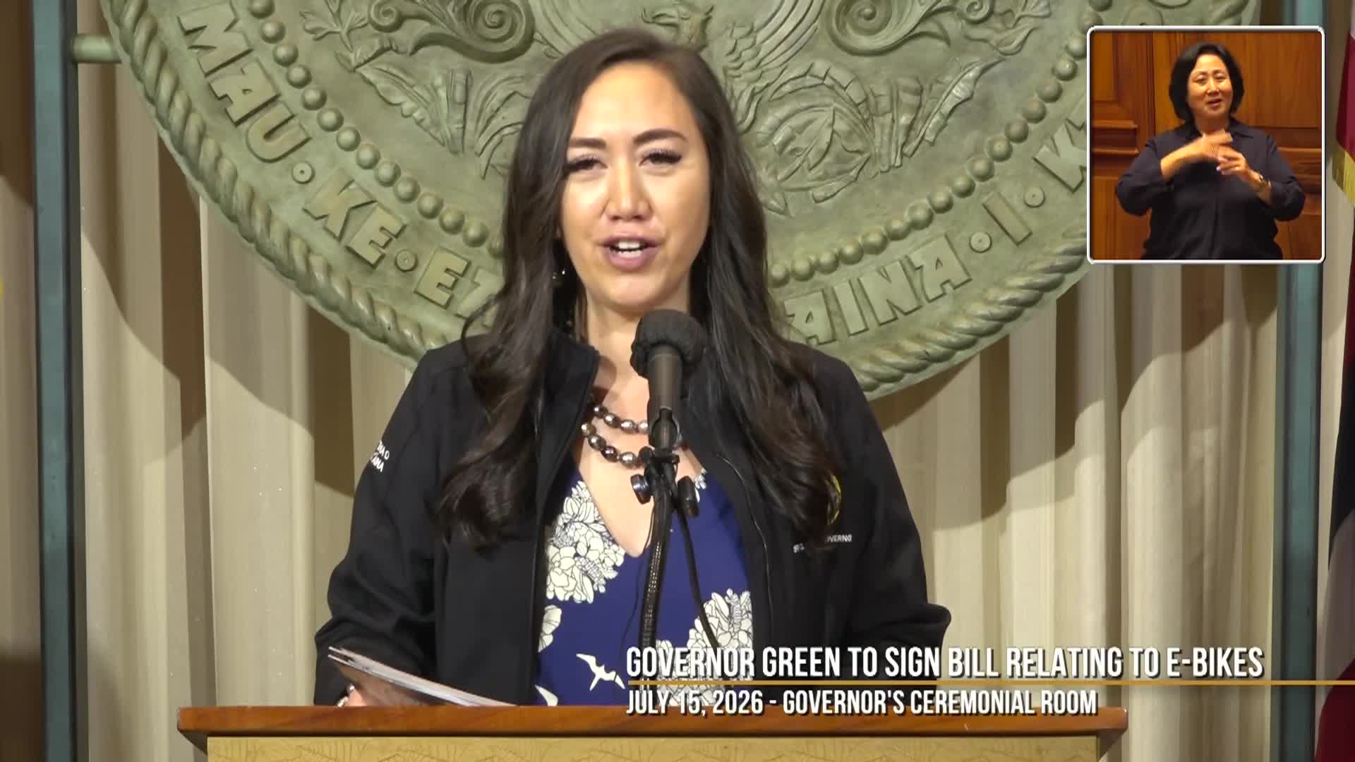 Governor Press Conference: Bill Signing