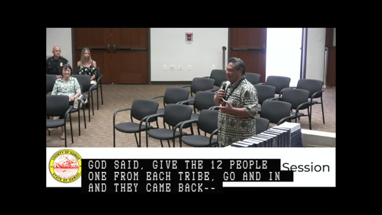 Hawaii County Council: 45th Session
