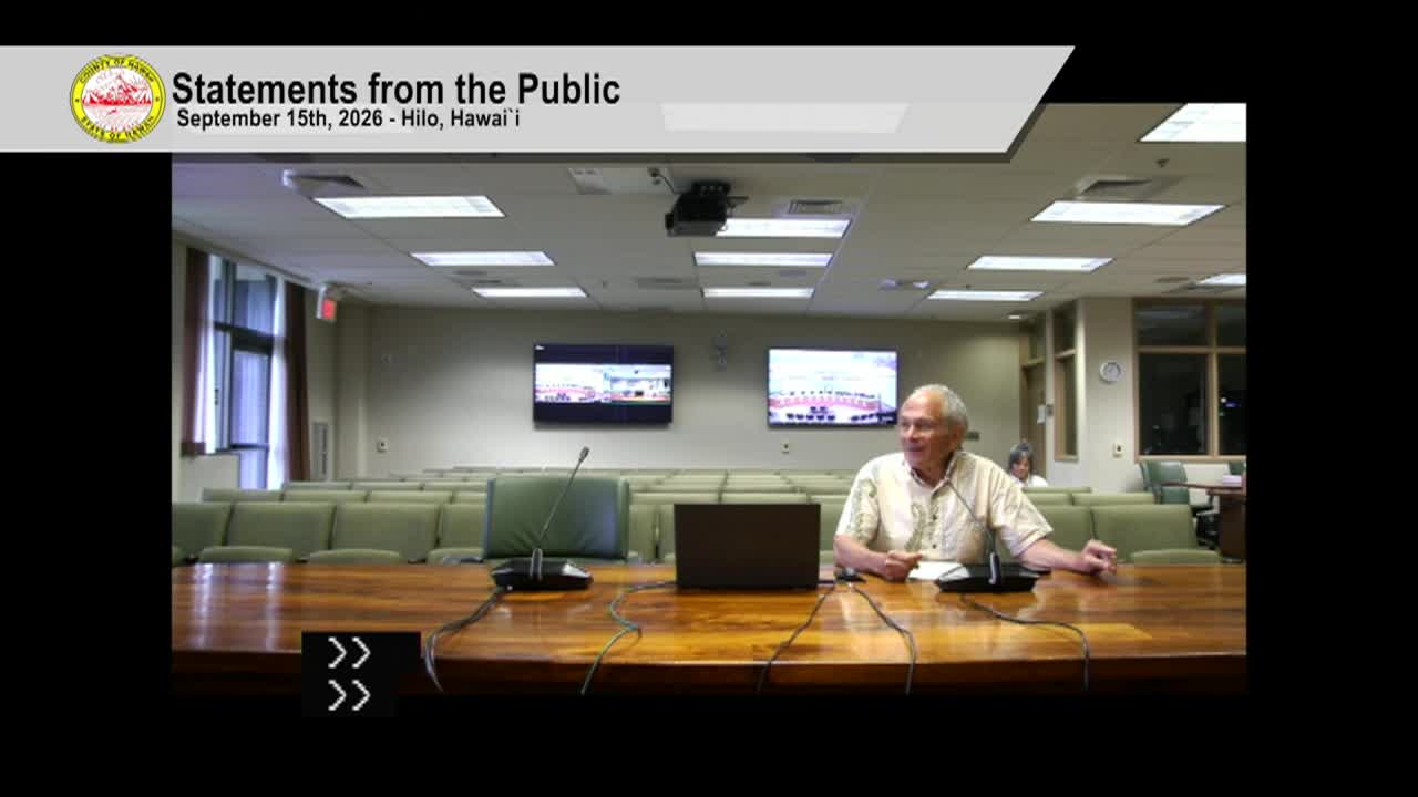 Planning, Land Use, and Economic Development: 31st Session