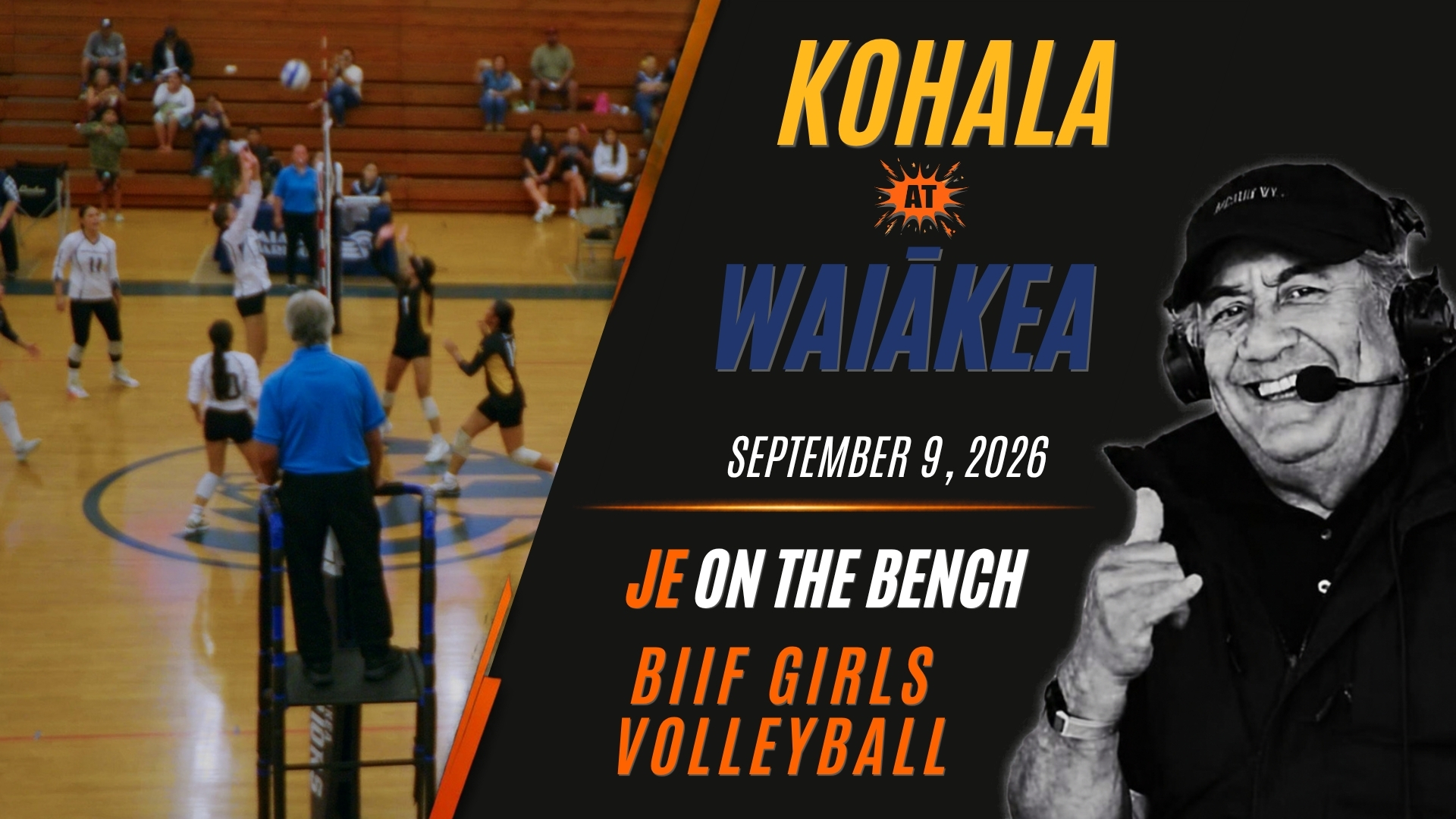 JE on the Bench: BIIF Girls Volleyball, Kohala at Waiakea