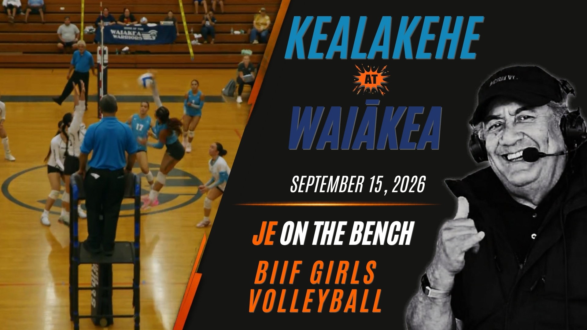 JE on the Bench: BIIF Girls Volleyball, Kealakehe at Waiakea