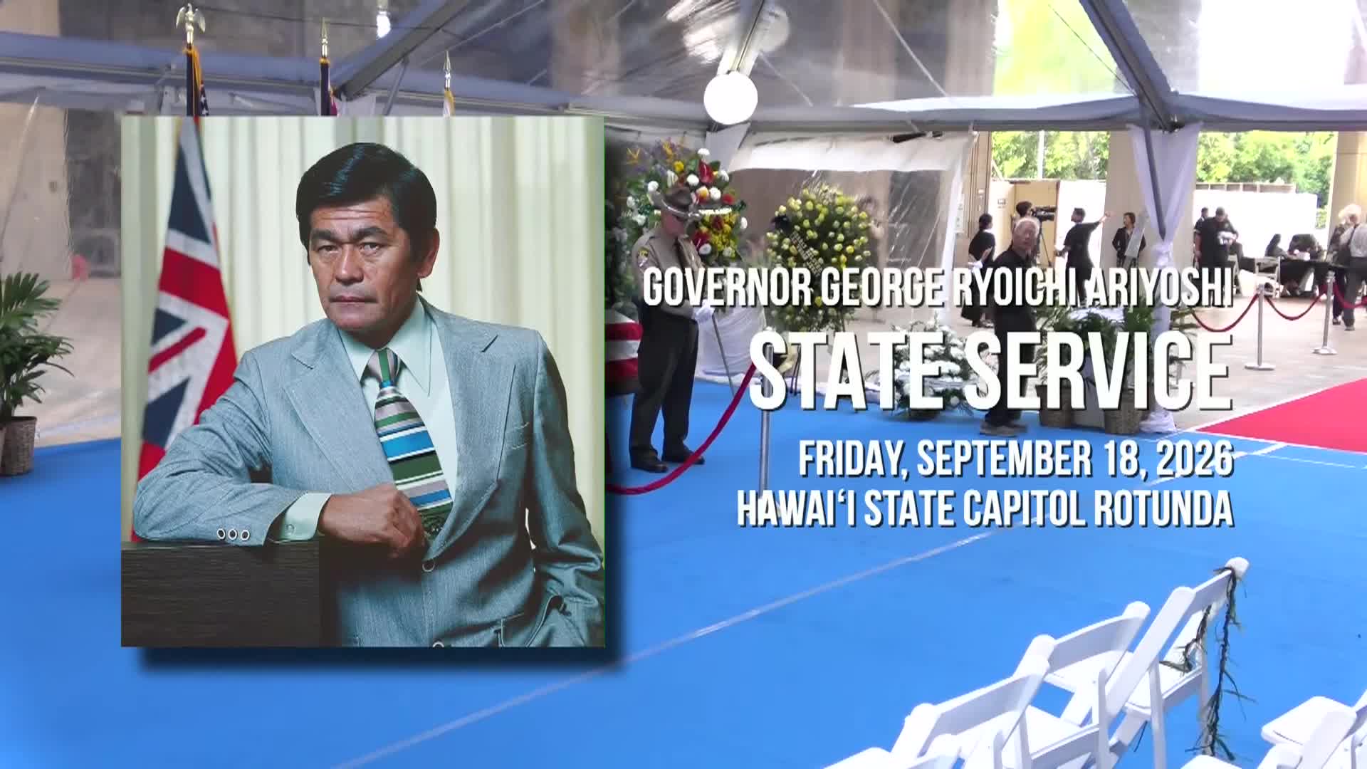 State Services for Governor George Ryoichi Ariyoshi: State Service