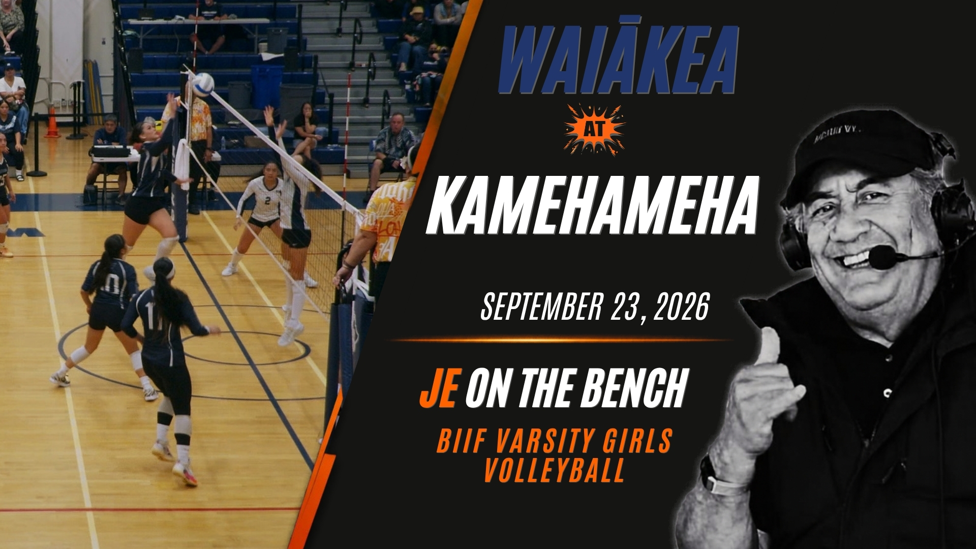 JE on the Bench: BIIF Girls Varsity Volleyball, Waiakea at Kamehameha Schools Hawaii