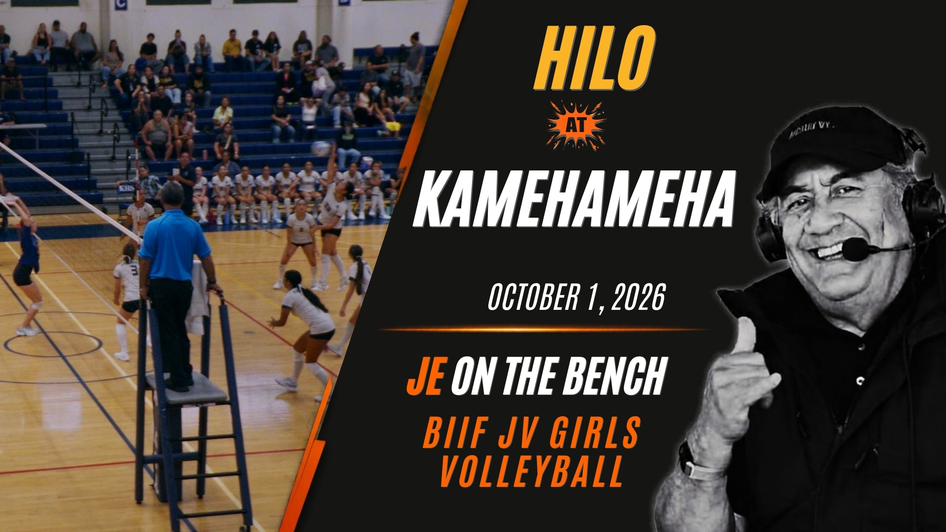 JE on the Bench: BIIF Girls JV Volleyball, Hilo at Kamehameha Schools Hawaii